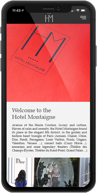 Image mobile de Montaigne Hotel - Paris